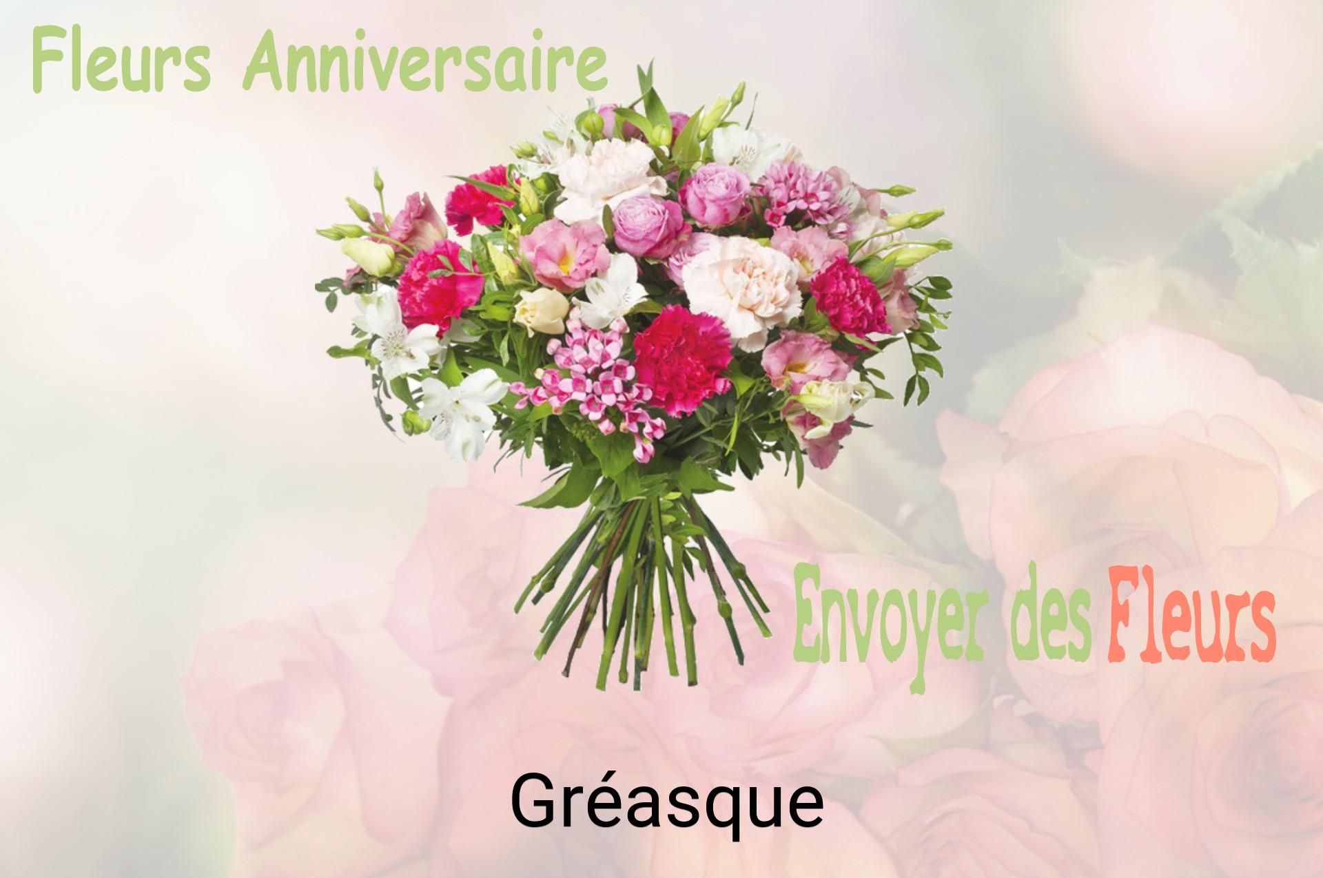 Bouquet de fleurs d’anniversaire livré à Gréasque